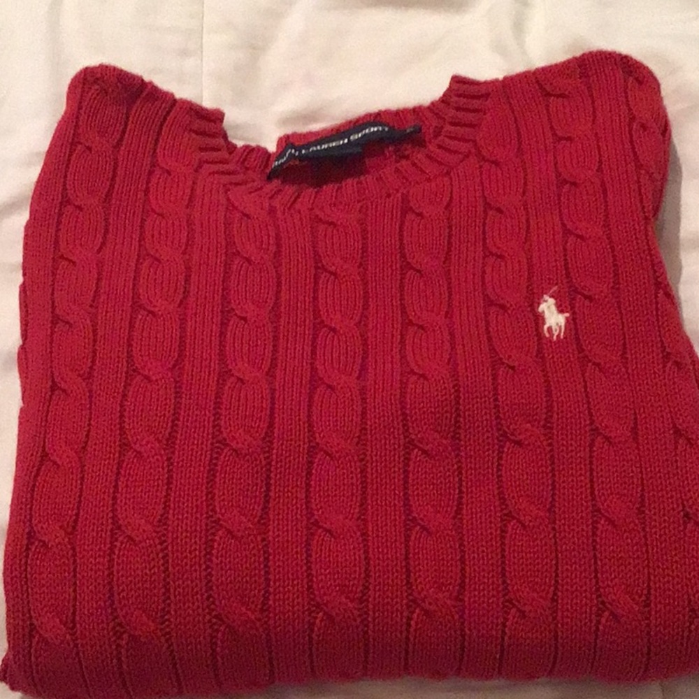 Ralph Lauren sport crew neck sweater